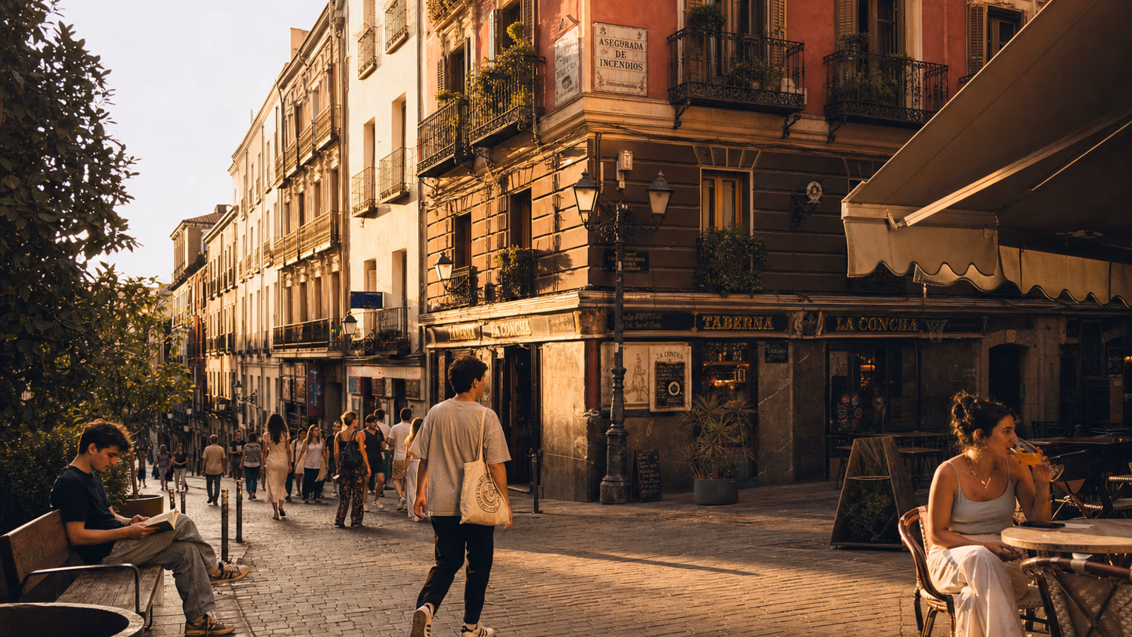 maleta de verano lista para Madrid